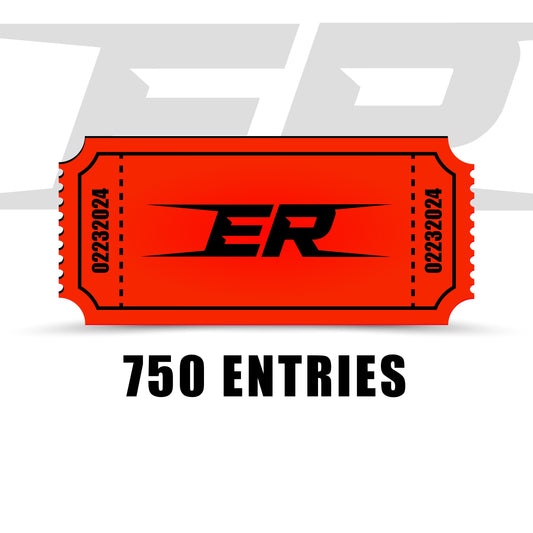 $50.00 TICKECT GETS YOU (750 ENTRIES)