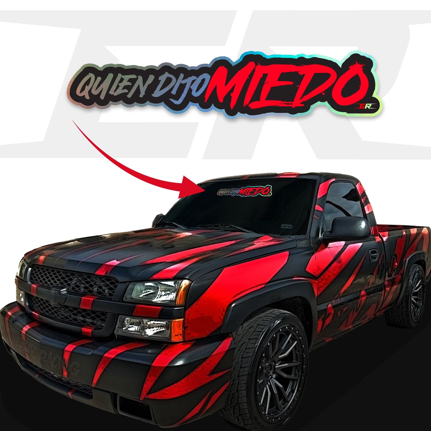 QUIEN DIJO MIEDO STICKER  🎟 250 ENTRIES