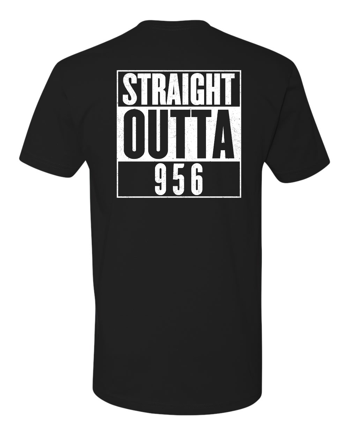 Black T-Shirt with Exotic Logo Straight Outta 956 (400 ENTRIES)